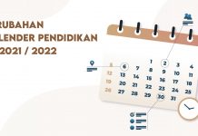 Perubahan Kalender Pendidikan Tahun Pelajaran 2021/2022 Perubahan Kalender Pendidikan Tahun Pelajaran 2021