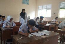 SEMANGAT DAN OPTIMISME WARNAI UJIAN MADRASAH KELAS IX MTSN 3 BOJONEGORO TAHUN 2025–2026